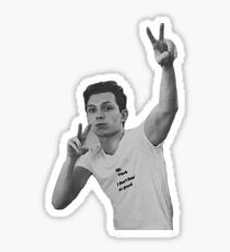 tom holland peace signs Sticker