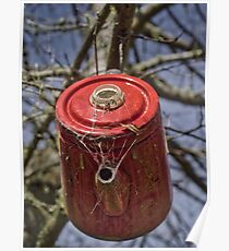 Red Teapot Poster
