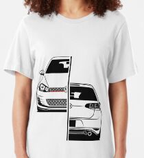 Golf Mk7 GTI Best Shirt Design Slim Fit T-Shirt