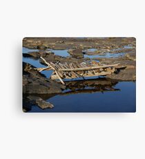 Improvised Crossing Canvas Print