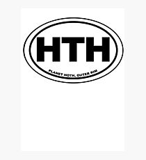 Hoth Destination Photographic Print