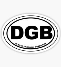 Dagobah Destination Sticker