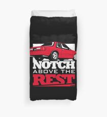 Notch Above the Rest Fox Ford Mustang Duvet Cover