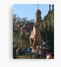 Haunted Mansion Canvas Print