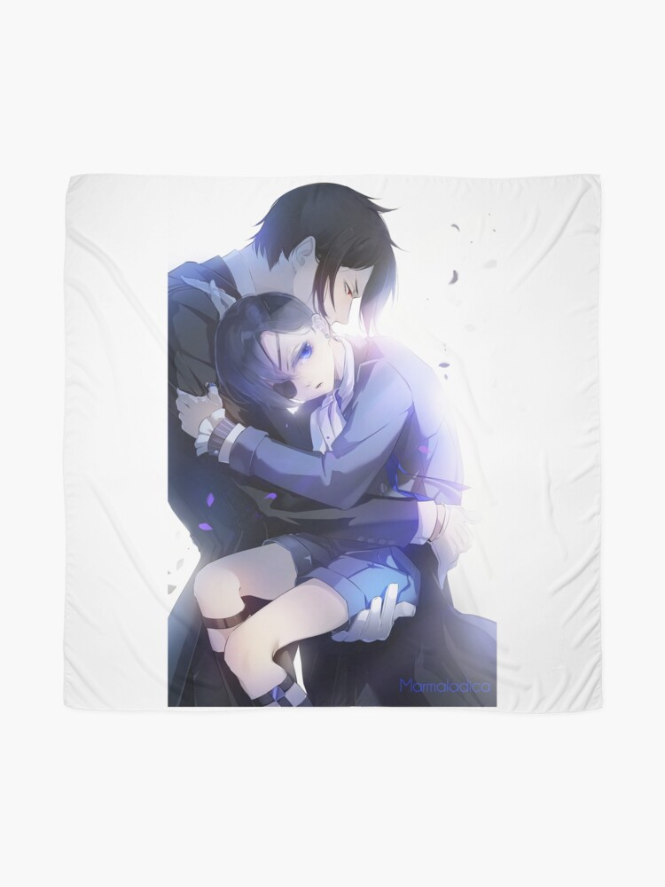 Black Butler Sebastian X Ciel Scarf By Marmaladica Redbubble