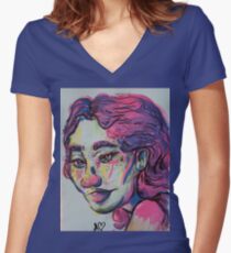 The Beauty of Colors Fitted V-Neck T-Shirt