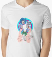 2D Men's V-Neck T-Shirt