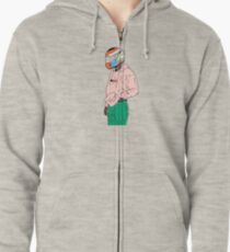 Racing Zipped Hoodie