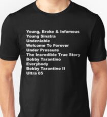 Logic Rapper List of Albums Discography Unisex T-Shirt