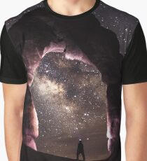 Utah State Outline - Delicate Arch in Arches National Park Graphic T-Shirt