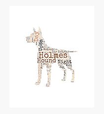 Sherlock Holmes Hound of the Baskervilles Photographic Print