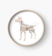 Sherlock Holmes Hound of the Baskervilles Clock