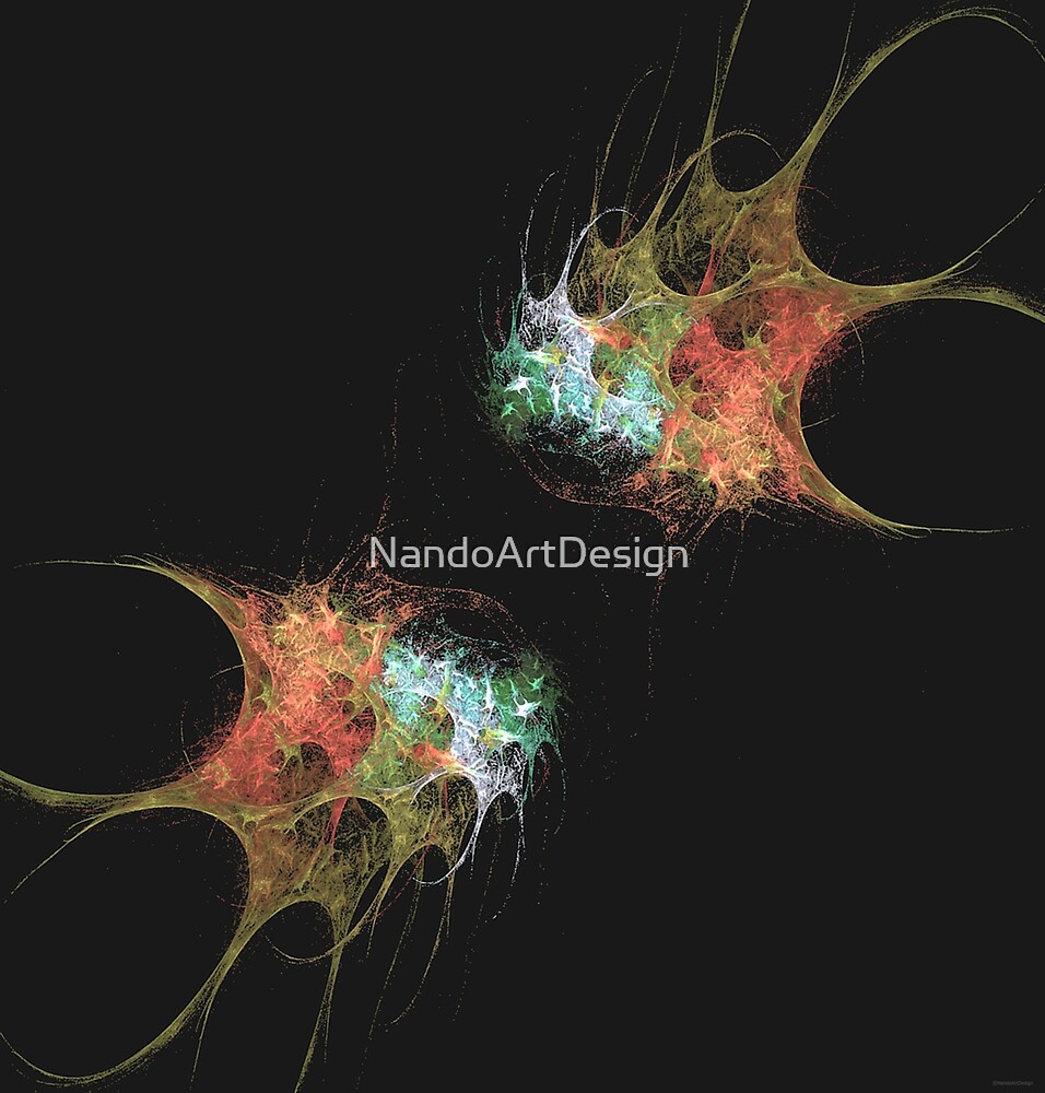 "abstract fish galaxy" by NandoArtDesign Redbubble