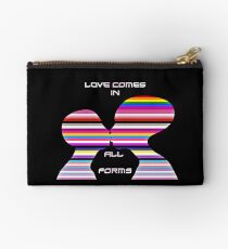 Love Comes in all forms Zipper Pouch