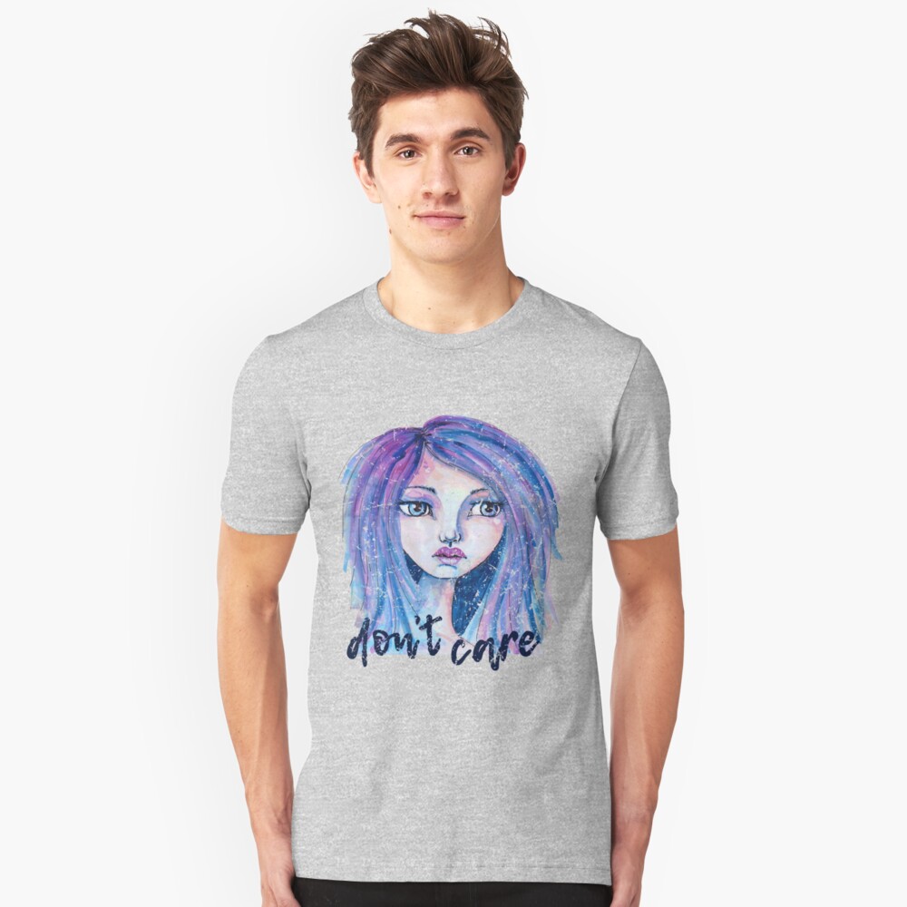 Don't Care Slim Fit T-Shirt