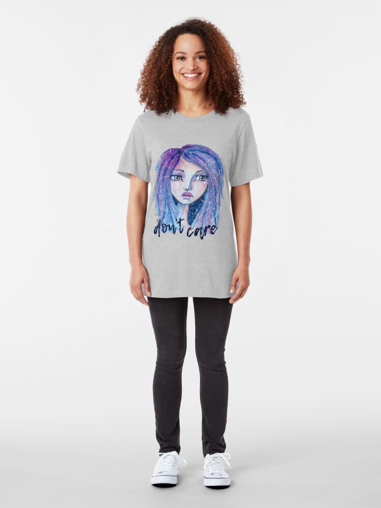 Alternate view of Don't Care Slim Fit T-Shirt