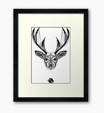 Urban Deer Framed Print