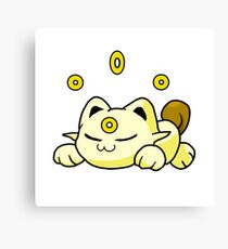 Pokemon - Baby Meowth (Meowsy) Canvas Print