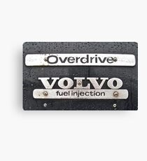 overdrive volvo fuel injection logo Canvas Print