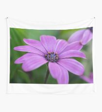 purple flower - macro Wall Tapestry