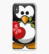 Valentine Penguine iPhone Case