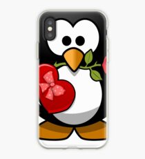 Valentine Penguine iPhone Case