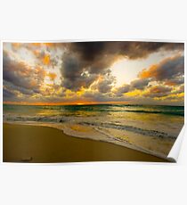 Cayman Sunset Poster