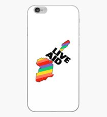 Live Aid Band Aid 1985 Symbol iPhone Case