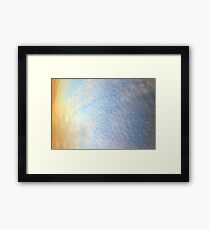 Sunset Colorful Image Framed Print