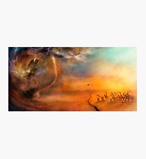 The Low Plain of Decision Photographic Print
