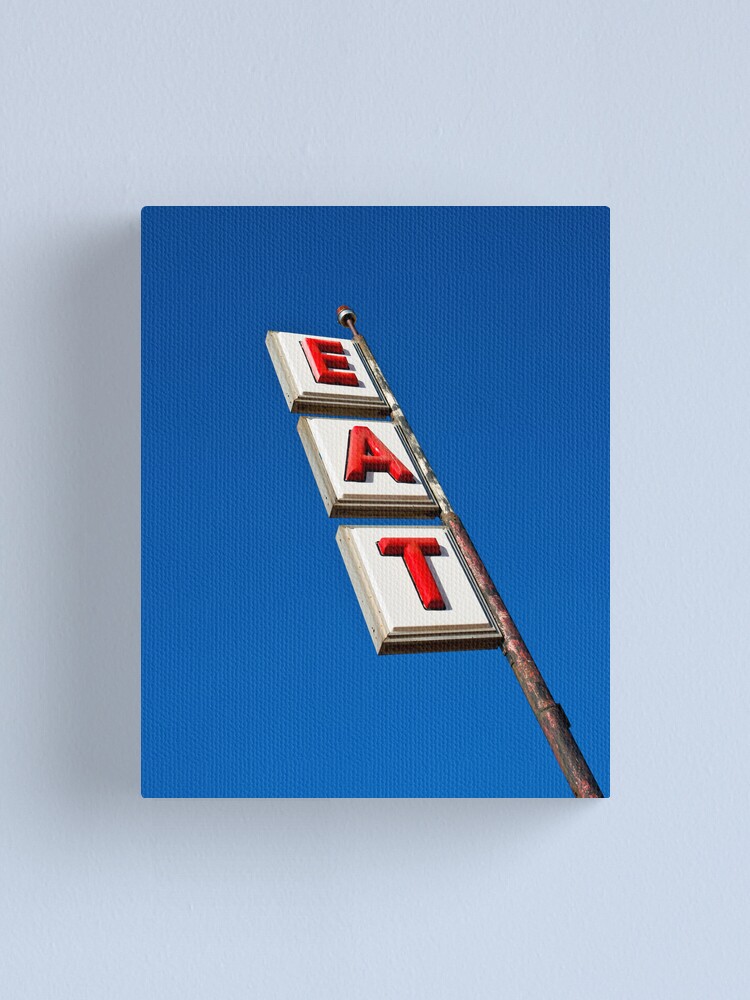 Alternate view of USA New Mexico. Route 66. San Jon. (Alan Copson ©) Canvas Print