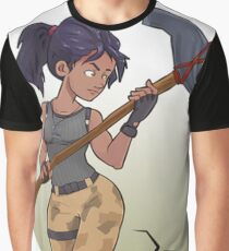 Fortnite fan art woman Graphic T-Shirt