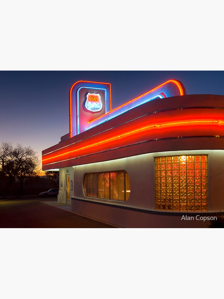 USA. New Mexico. Albuquerque. Route 66 Diner. (Alan Copson ©) by AlanCopson