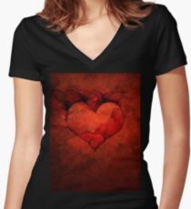 Passion Women's Fitted V-Neck T-Shirt