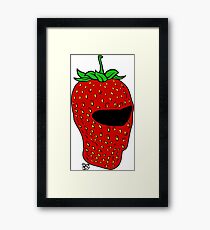 Mr. Strawberry Framed Print