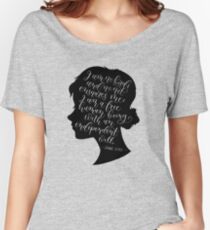 Jane Eyre Quote - Charlotte Bronte Women's Relaxed Fit T-Shirt