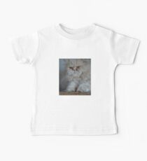 Aris Cat on Grand Piano (Photo by ACCI) Baby Tee