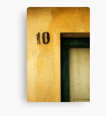 Ten Canvas Print