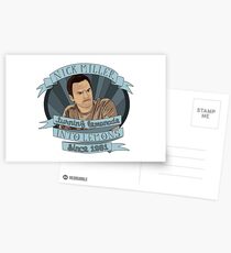 Nick Miller Postkarten