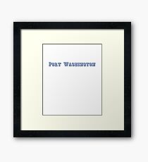 Port Washington Framed Print