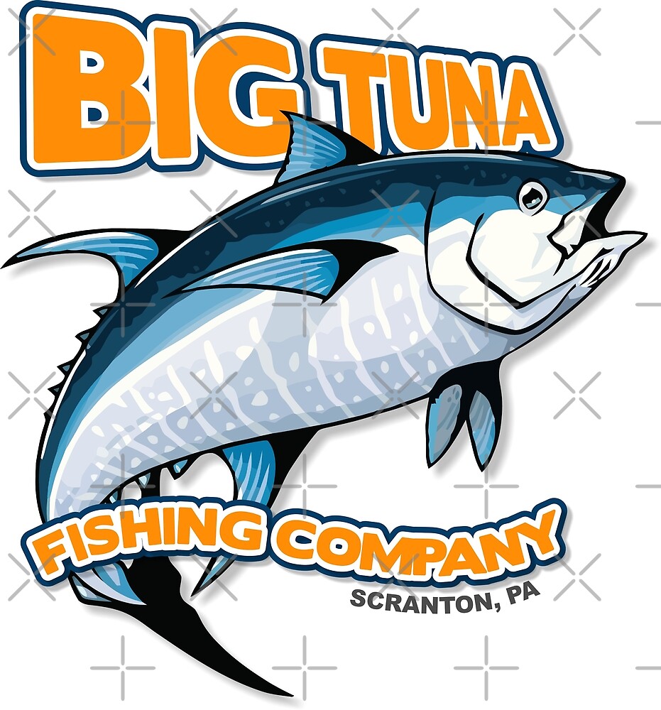 "Big Tuna Orange" by ByteCage Redbubble