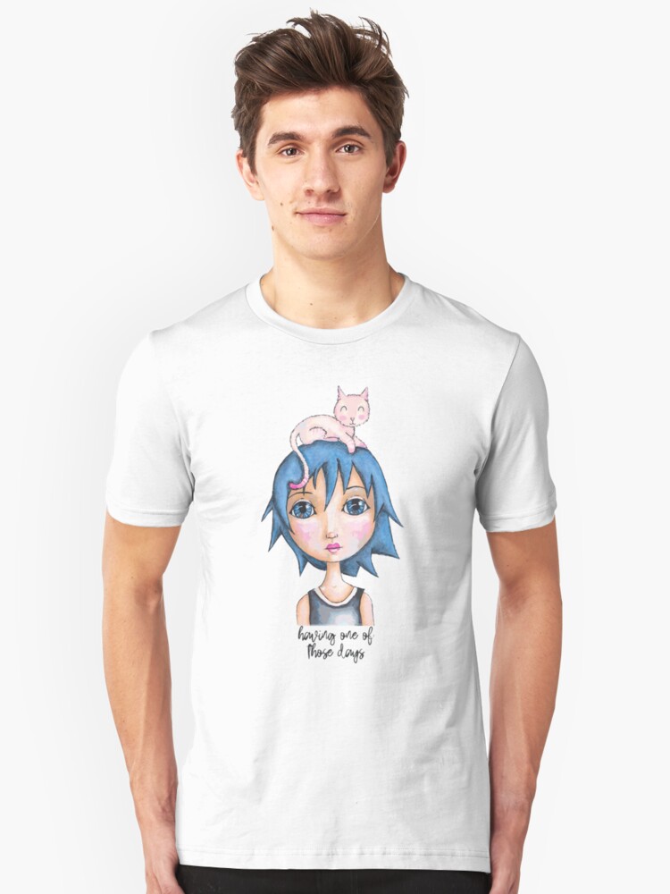 Alternate view of Having One of Those Days Slim Fit T-Shirt