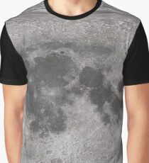 Map of the Moon -8K Graphic T-Shirt