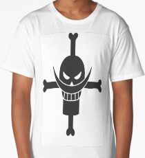 One piece white beard Long T-Shirt