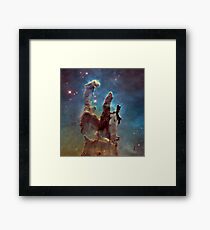 Eagle Nebula - The Pillars of Creation Framed Print