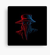 RB plague Doctor Canvas Print