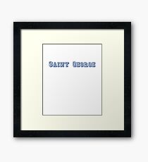 Saint George Framed Print