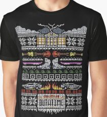Back to the Future Christmas Graphic T-Shirt