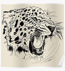 leopard Poster