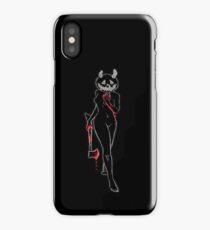 Pumpkin Head Girl iPhone Case